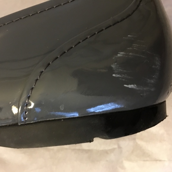 BALLY DOOMS/18 grey patent leather loafers - Picture 8 of 8